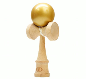 Metallic Gold Yomega Kendama Pro